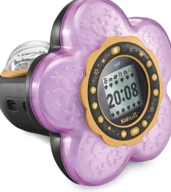 Kidimagic Galaxy Light Violet, Radio-réveil Magique 9 en 1 en forme de fleur