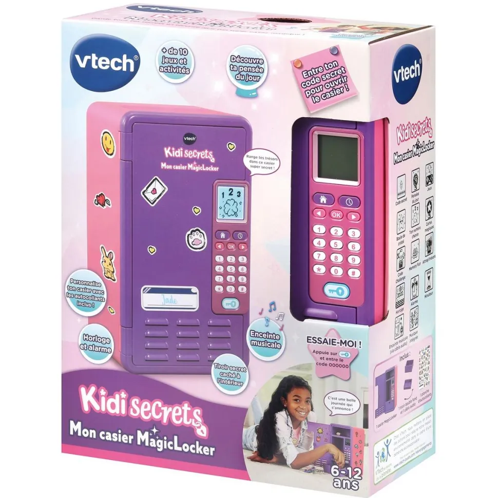 Kidisecrets - mon casier magiclocker rose