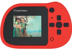 Kidywolf - Appareil Photo Étanche / 8mp / Mémoire 16gb / Rouge