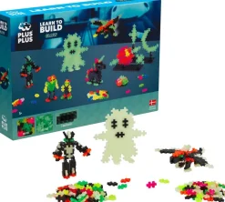 Kit découvertes phosphorescent 500 pièces - PLUS PLUS