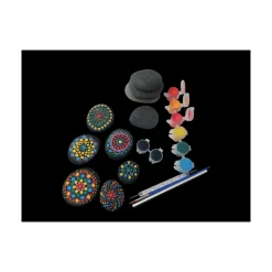 Kit de peinture mandala sur galets