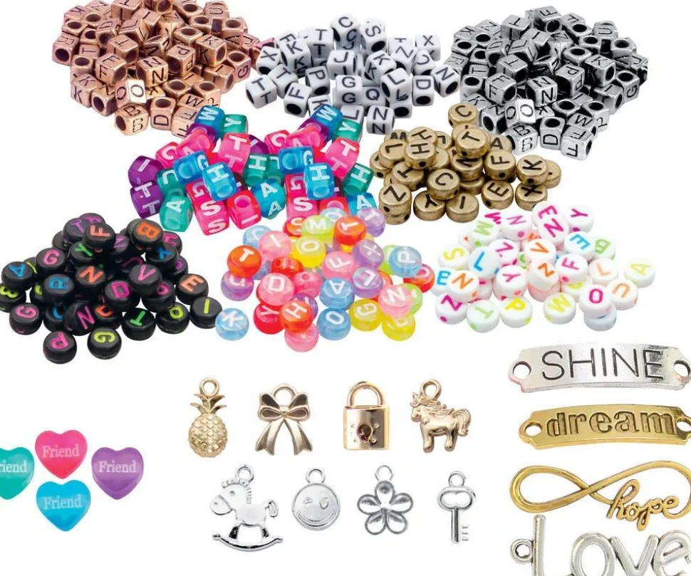 Kit De Perles Alphabet Crea