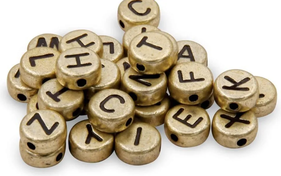 Kit De Perles Alphabet Crea
