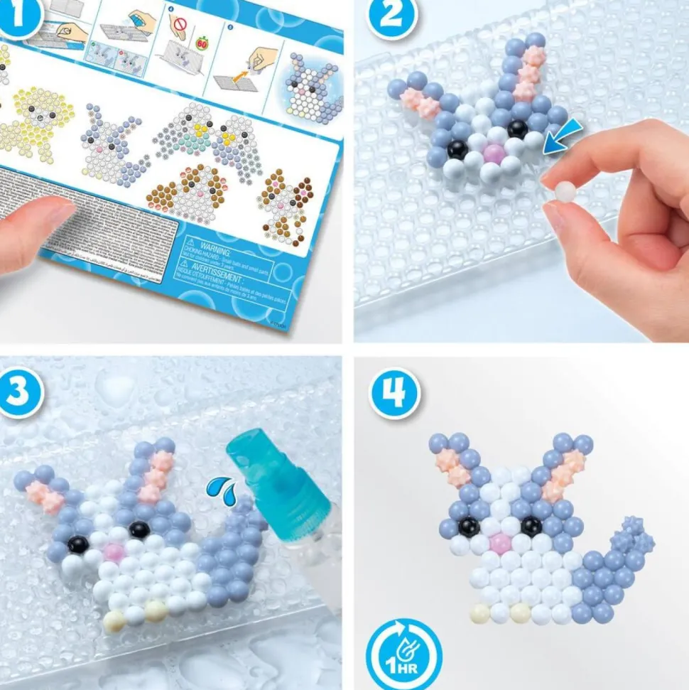 Kit les animaux mignons Aquabeads