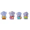 Klorofil - 4 personnages famille éléphant