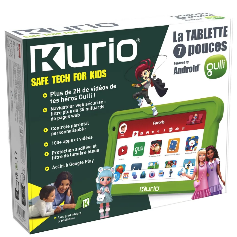 Kurio La tablette 7 pouce Gulli Motion edition