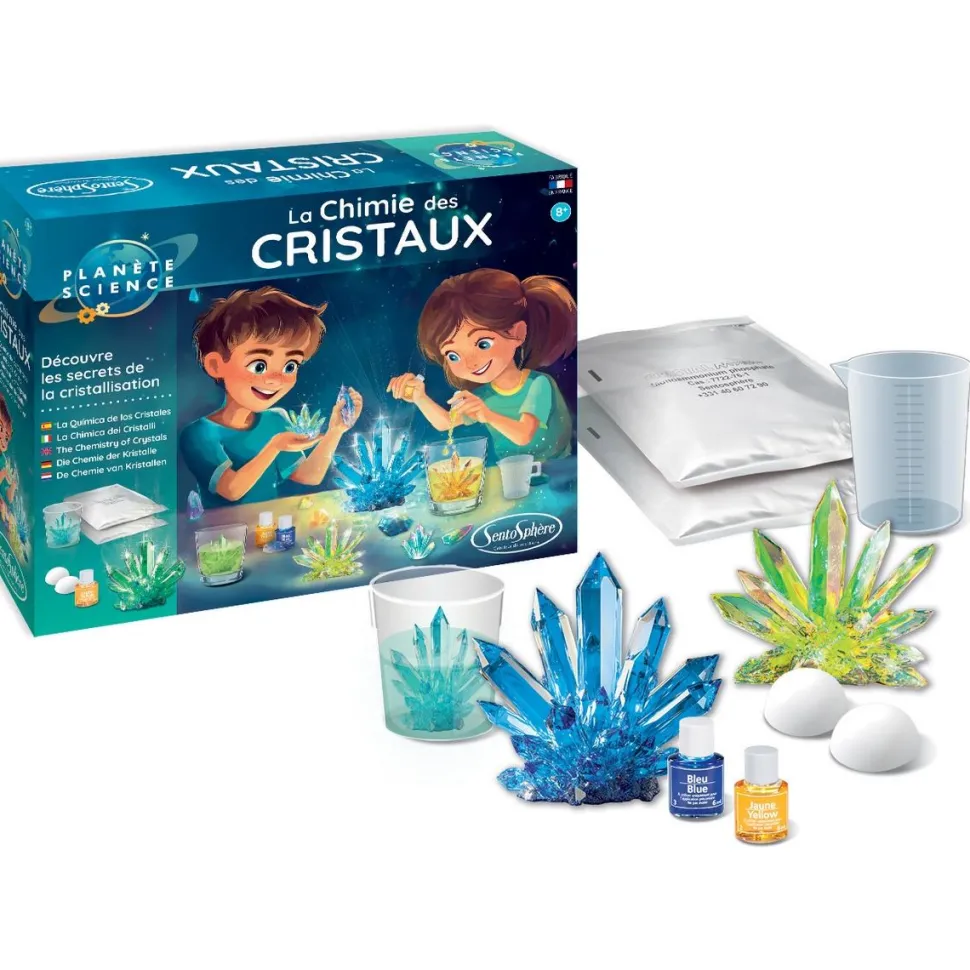 La chimie des cristaux - Planete Science