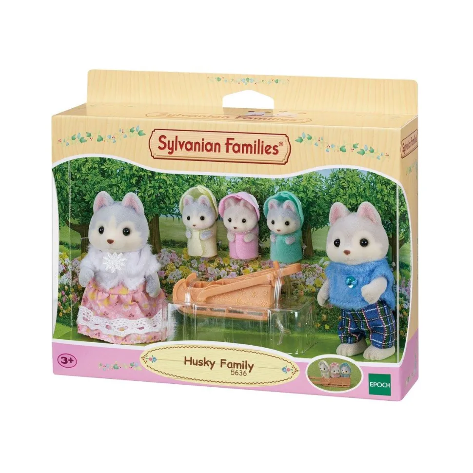 La Famille Husky Sylvanian Families 5636