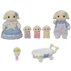 La famille Lapin Bélier Sylvanian Families 5735