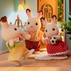 La famille Lapin Chocolat - Sylvanian Families 5655