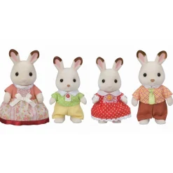 La famille Lapin Chocolat - Sylvanian Families 5655