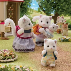 La famille panthère des neiges Sylvanian families 5814