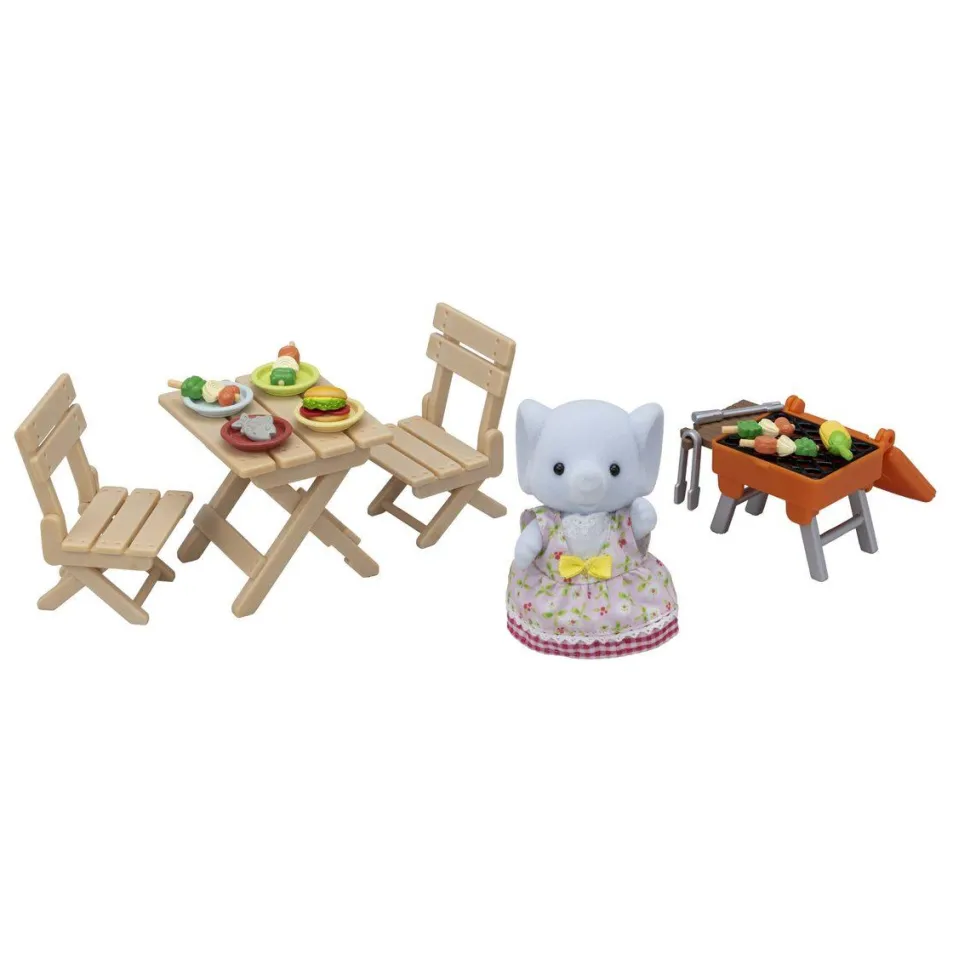 La fille éléphant et son set de pique-nique - Sylvanian Families 5640