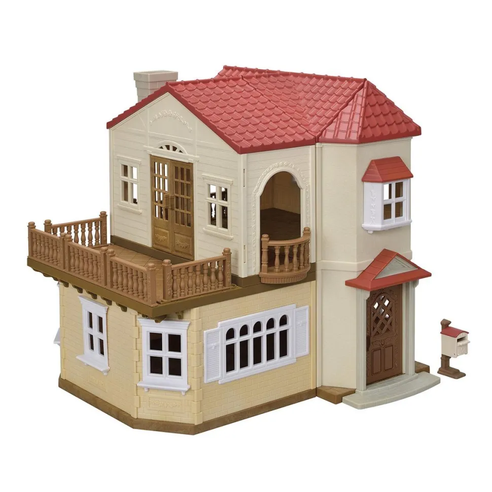 La grande maison éclairée et sa pièce secrète Sylvanian Families 5708