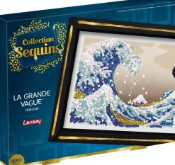 La grande vague Hokusai - Collection sequins