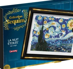 La nuit étoilée Van Gogh - collection sequins