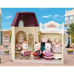 La valisette de mode et grande sœur chat bicolore - Sylvanian Families 5462