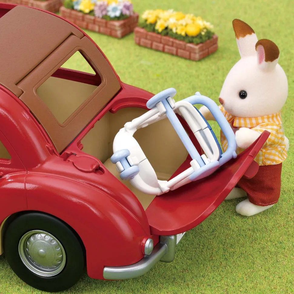 La voiture rouge - Sylvanian Families 5448