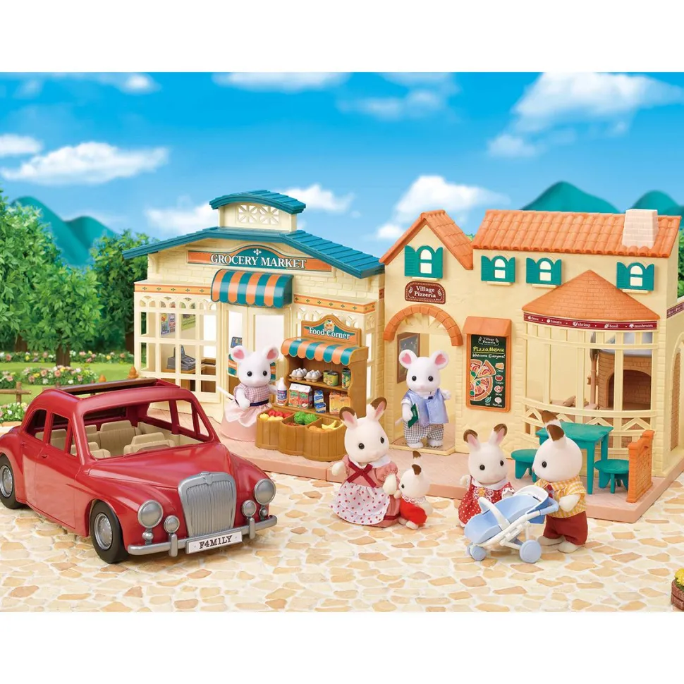 La voiture rouge - Sylvanian Families 5448