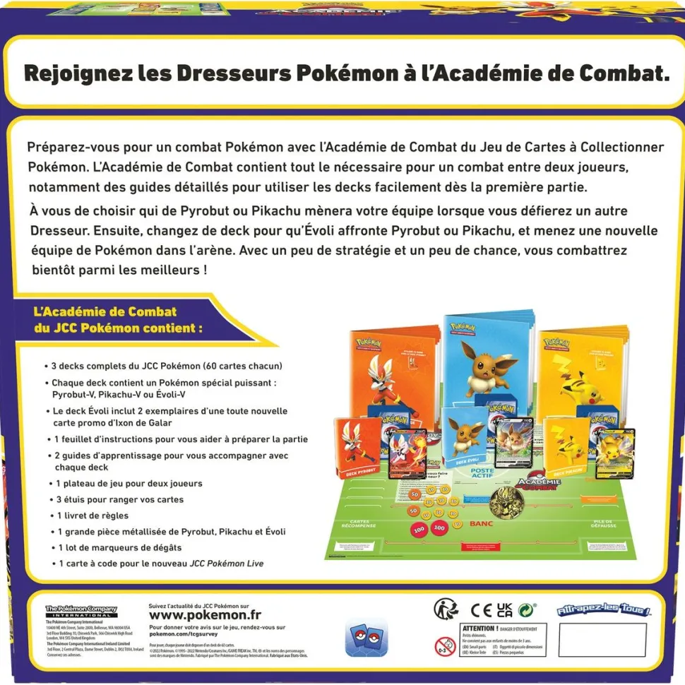 L'académie de Combat Pokémon
