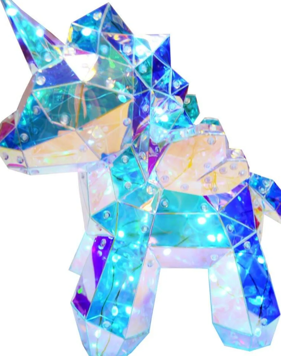 Lampe déco Origami licorne