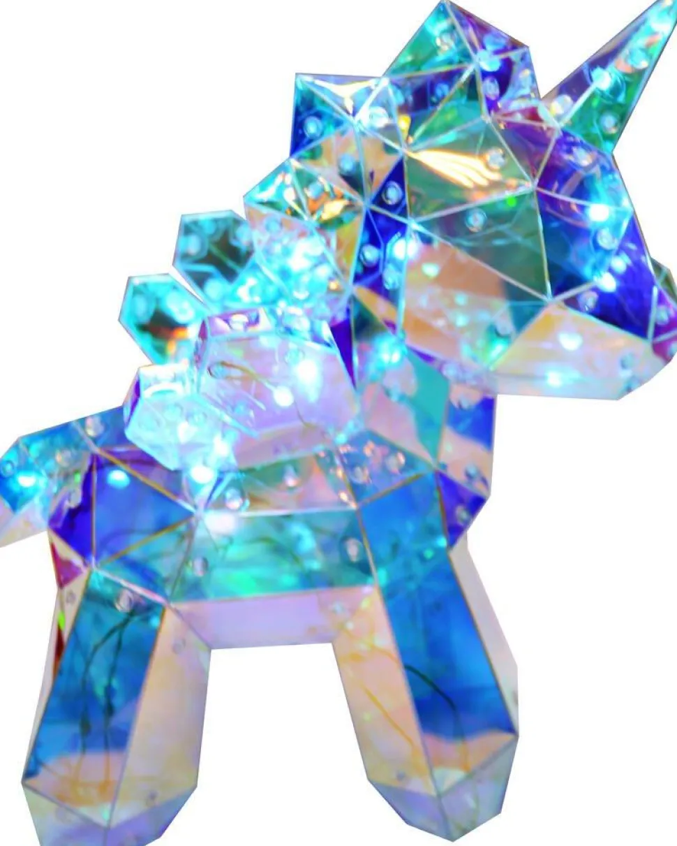 Lampe déco Origami licorne