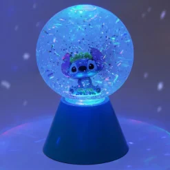 Lampe Led boule à paillettes Stitch