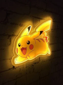Lampe Murale Néon Pikachu Pokémon