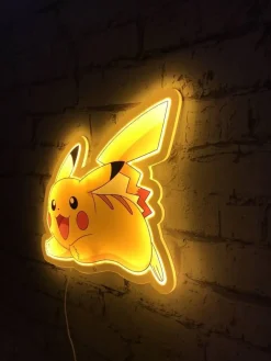 Lampe Murale Néon Pikachu Pokémon