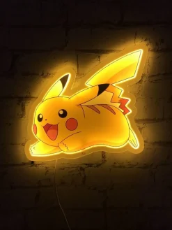 Lampe Murale Néon Pikachu Pokémon