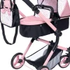 Landau De Ville En Bois Cerise & Capucine