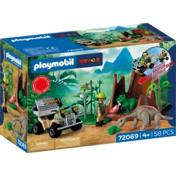 L'antre du dinosaure Playmobil dinos 72069