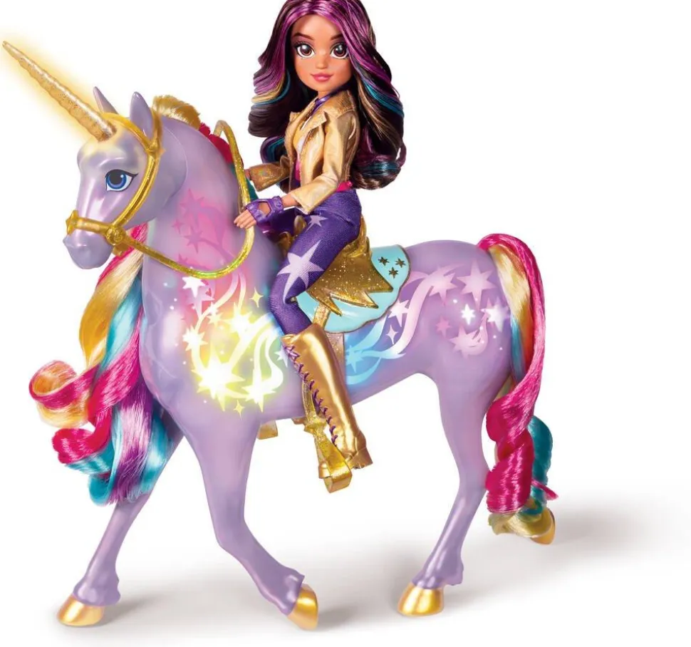 L'école des Licornes - Licorne à fonction Wildstar et Poupée Sophia