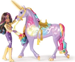 L'école des Licornes - Licorne à fonction Wildstar et Poupée Sophia