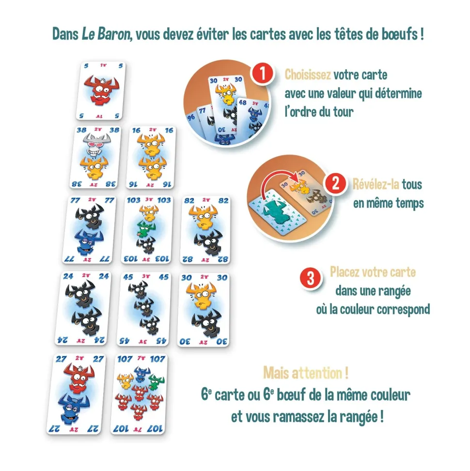 Le baron - un jeu 6 qui prend !