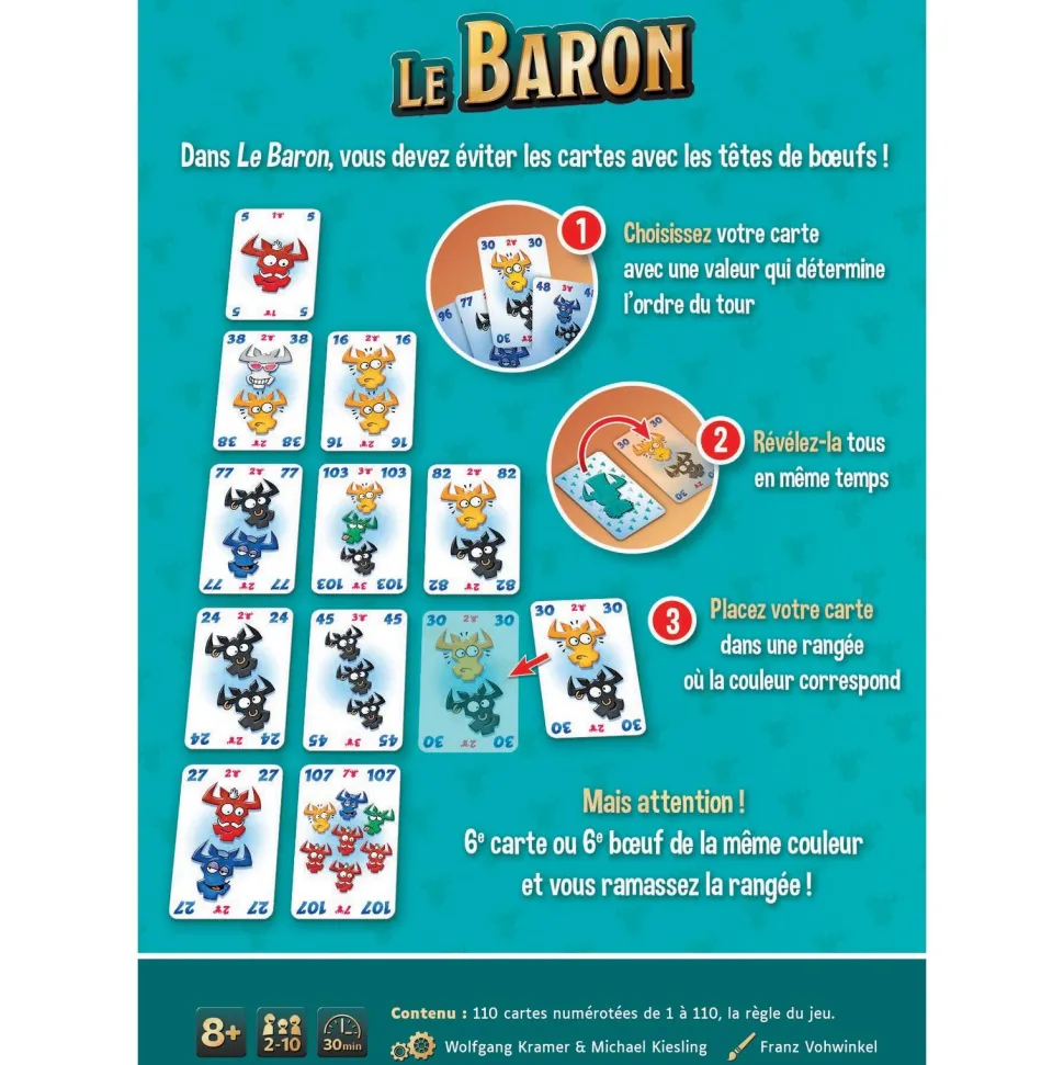 Le baron - un jeu 6 qui prend !