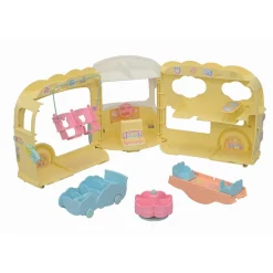 Le bus et sa cour de récréation Sylvanian Families 5744