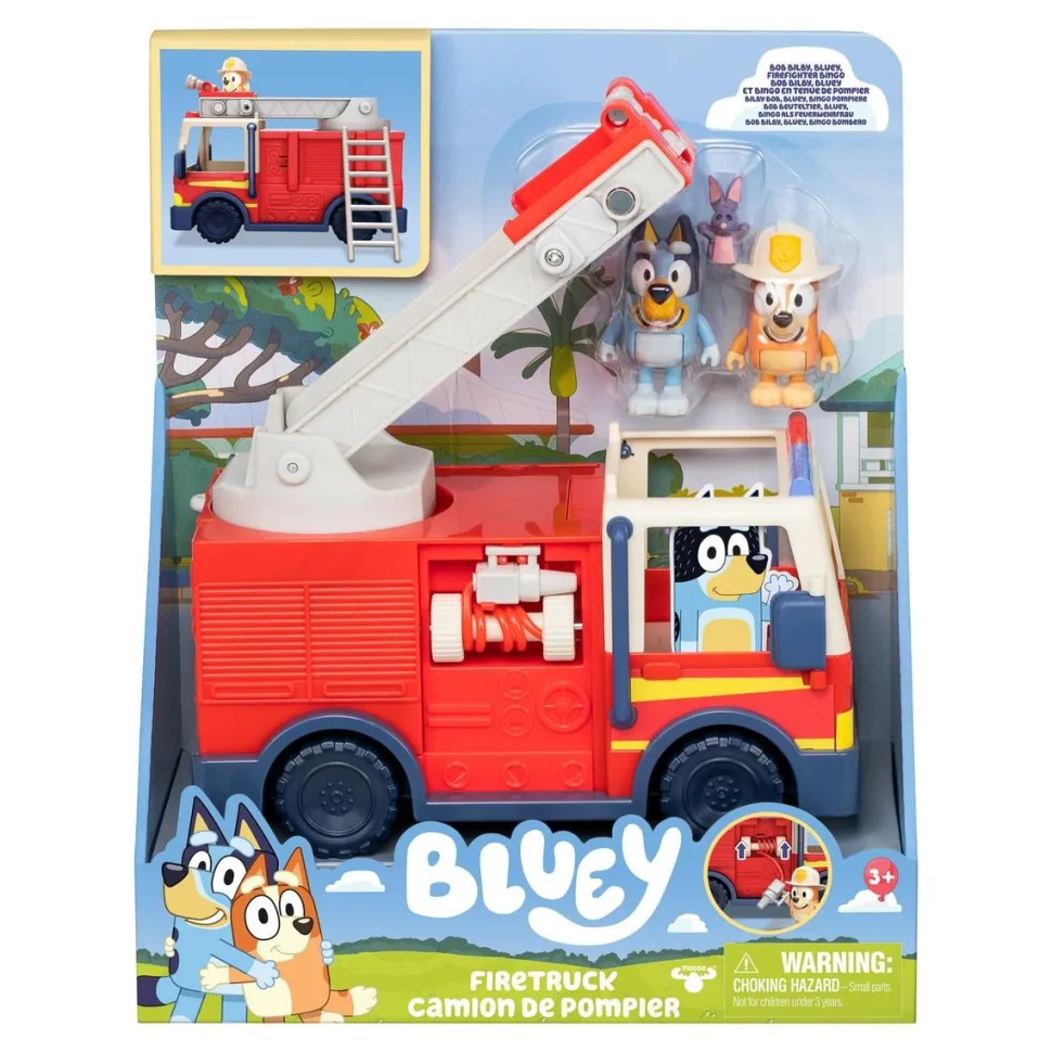 Le camion de pompier de Bluey