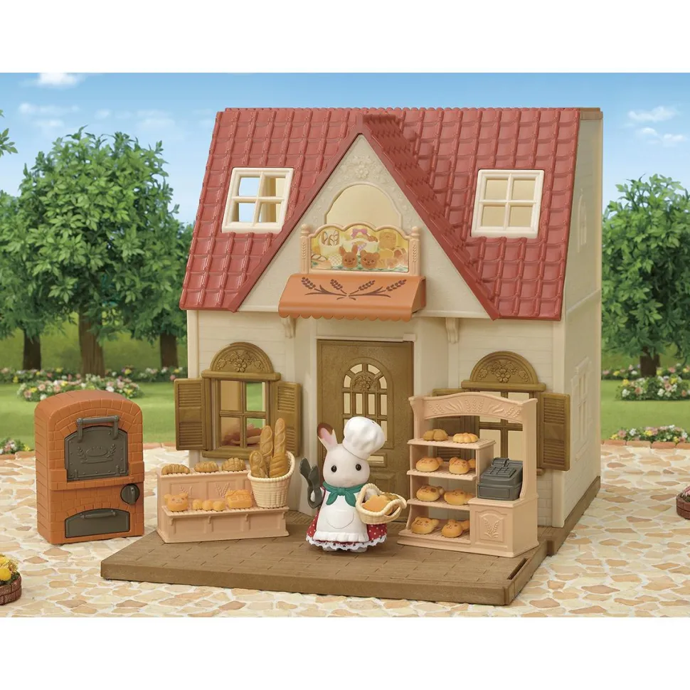 Le coffret boulangerie pour Cosy Cottage - Sylvanian Families 5536