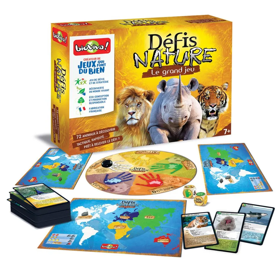 Le grand jeu Défis Nature + cartes collector