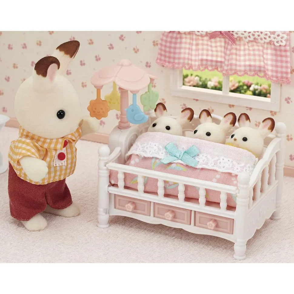 Le lit de bébé et mobile - Sylvanian Families 5534