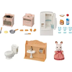 Le set d'ameublement cosy cottage et maman - Sylvanian Families 5449