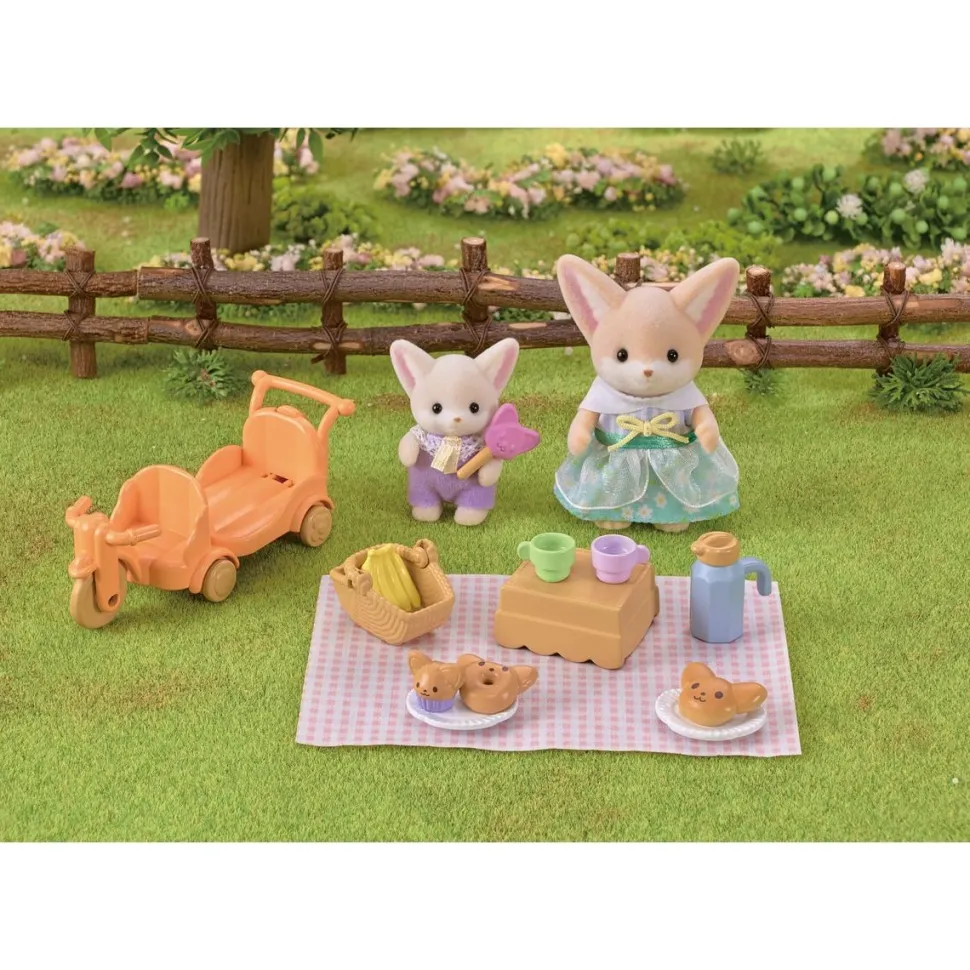 Le set de pique-nique des frères et sœurs Fennec - Sylvanian Families 5698