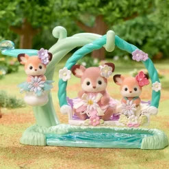 Les bébés biche et balancelle Sylvanian families 5801