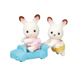 Les jumeaux lapin chocolat - Sylvanian Families 5420