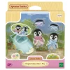 Les jumeaux pingouin et leur voiture - Sylvanian Families 5695