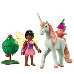 Licorne Ciel rose avec fée Playmobil Magic Unicorn 71841