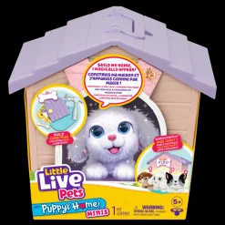 Little live pets chien surprise niche rose