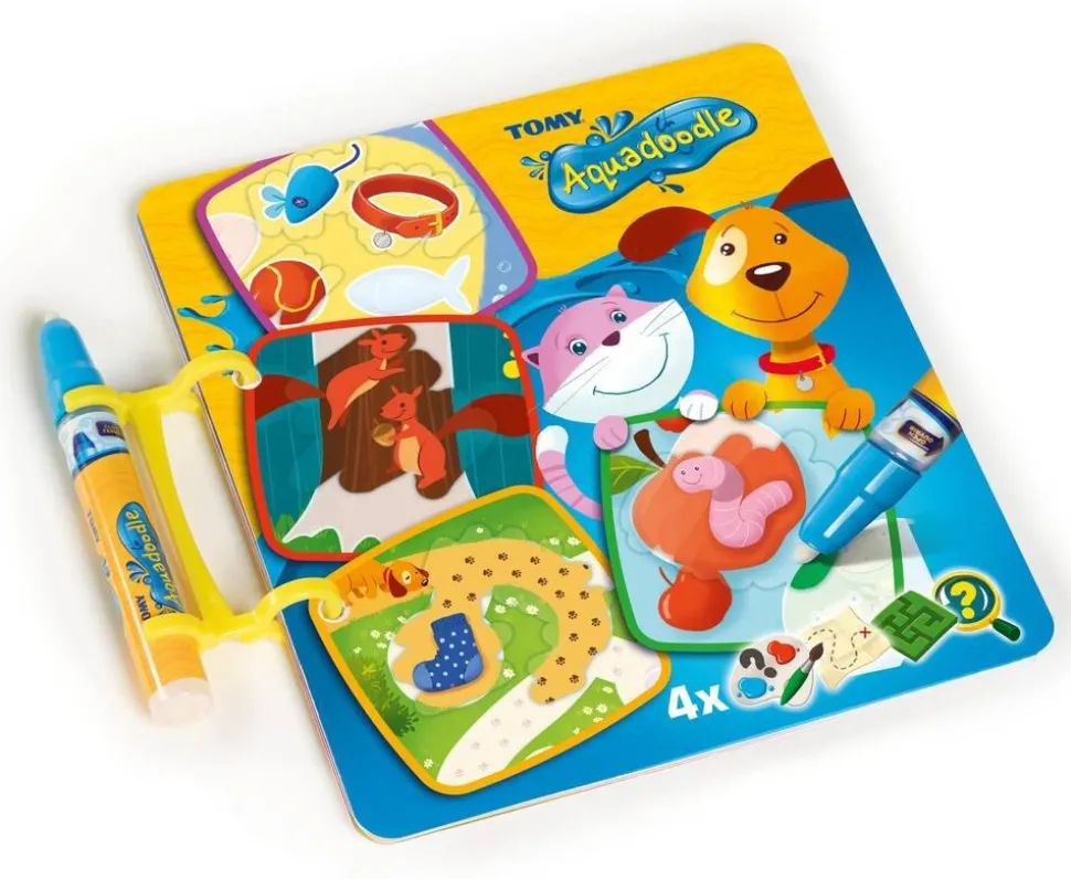 Livre D'activités Aquadoodle - Coloriage & Jeux Avec Tilly Le Chat Et Mont