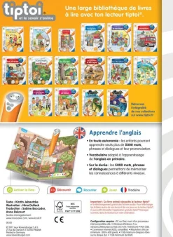 Livre interactif Tip Toi - mon premier livre vocabulaire anglais